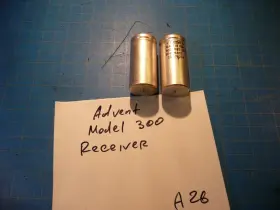 Advent 60-615-002 Model 300 Fm Receiver Replacement Parts Capacitors Part #