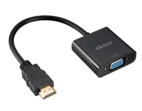 AK-CBHD15-20BK AKASA Video Cable Adapter Vga Hdmi #2
