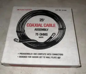 15-1534 ARCHER Coax Cable Connectors Weather Boot