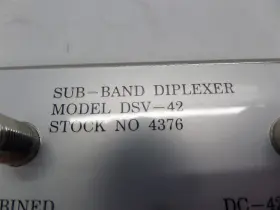 DSV-42 BLONDER TONGUE Diplexer #2