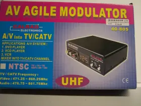 40-805 CALRAD Analog Modulator Tv Catv Channels