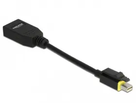 Delock 65978 Video Cable Adapter 0.15 M Mini Displayport Black