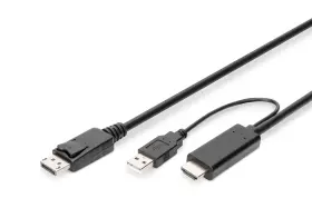 AK-330111-020-S DIGITUS Hdmi Adapter Cable Displayport