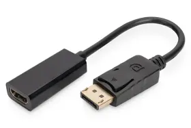 Digitus Ak-340400-001-s Displayport Adapter / Converter Digitus Ak-340400-001-s Displayport Adapter / Converter