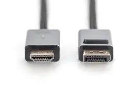 DB-340202-018-S DIGITUS Displayport Adapter Cable Dp Hdmi #2