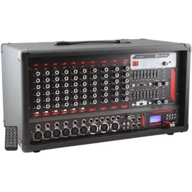 Disney Junior Pod1062bt Blast King 10-channel Powered Mixer With Bluetooth Mp3 Player And Equ