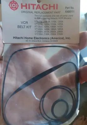 X480111 HITACHI Vcr Belt Kit
