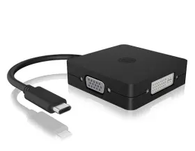 IB-DK1104-C ICY BOX Usb Dvi Vga Displayport Hdmi