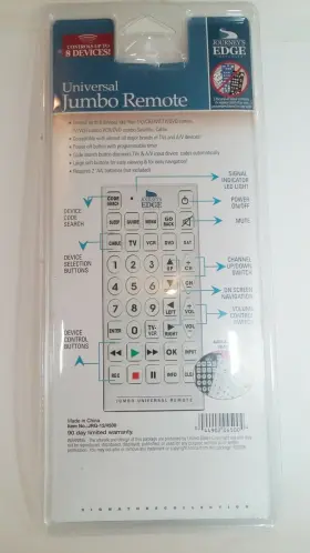 JRG-12-4500 JOURNEYS EDGE Remote Control Glow Buttons #2