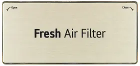 SJ-ADQ75493321 LG Refrigerator Cover Air Filter
