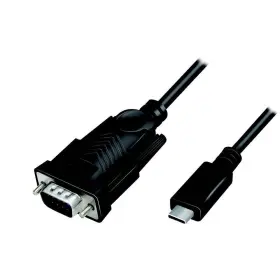 Logilink Au0051a Video Cable Adapter 1.2 M Usb C Vga D-sub Black