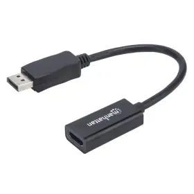 151634 MANHATTAN Displayport Hdmi Adapter Cable Dp Latch