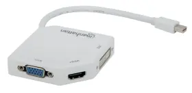 207362 MANHATTAN Mini Displayport Hdmi Dvi Vga Adapter Cable #2