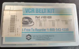 102-020 Vcr Belt Kit