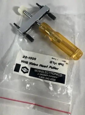 22-1305 VIDEO Vcr Vhs Head Puller Repair Tool Service