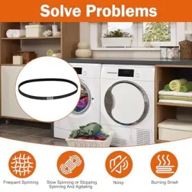 WH01X24180 MISFART Washer Drive Belt Ge Hotpoint Washing #2