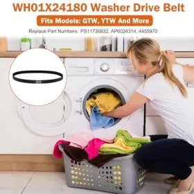 WH01X24180 MISFART Washer Drive Belt Ge Hotpoint Washing #3