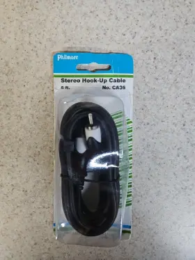 CAG34 PHILMORE Stereo Hook Up Cable Audio Video Feet #2