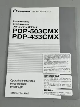 PDP-503CMX PIONEER Operating