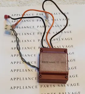 Rbm 6668/t-013 Transformer 15.5v Secondary No Load 120v Primary Rbm6668/t-013 Tested