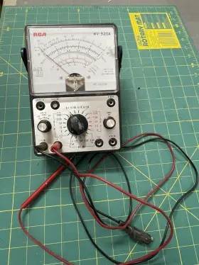 WV-520A RCA High Voltage Multlmeter