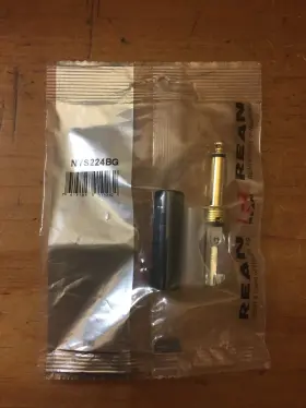 NYS224BG REAN BRAND OF NEUTRIK AG Mono Phone Plug Connector