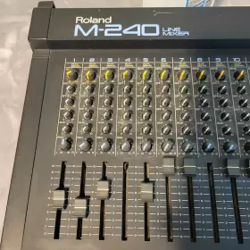 M-240 ROLAND Line Mixer Power Cable Few Knobs #2