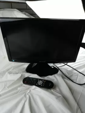 LC-19SB25U SHARP Crystal Tv Stand Cord Remote Screen #2