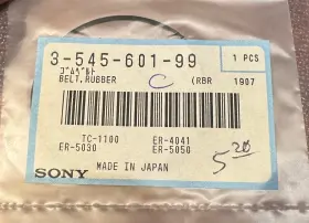 3-554-106-00 SONY Belt Rubber