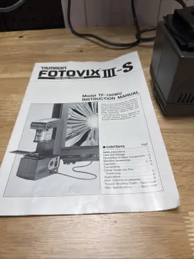 TF-156WU TAMRON Fotovix Film Video Processor #3