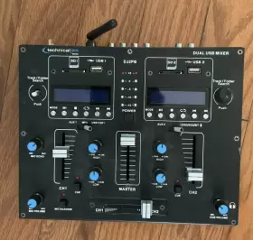 DJ2PB TECHNICAL PRO Channel Bluetooth Sd Card Mixer