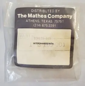 FRX12.6 MATHES COMPANY Flat Rubber Belt Turntable