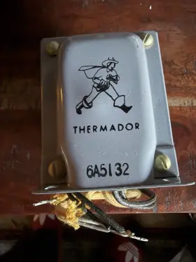 Thermador Electrical Mfg Co 6a5132 Vintage Transformer Original Oem Industrial / Appliance Part