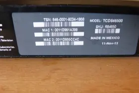 TCD846500 TIVO Roamio Dvr Remote Ac Adapter #2