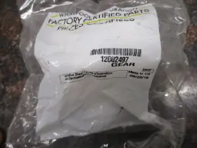 12002497 WHIRLPOOL Refrigerator Freezer Drawer Gear Kit #3