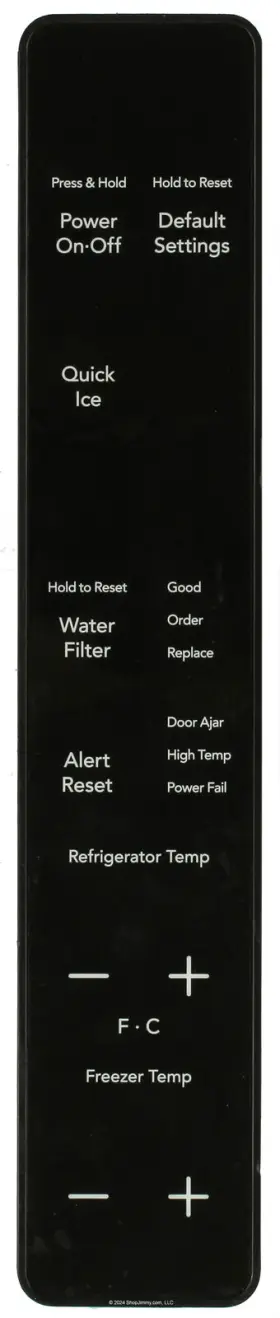A05883617 WHIRLPOOL Frigidaire Refrigerator User Control
