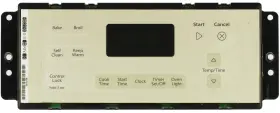 WPW10413072 WHIRLPOOL Control Board Overlay