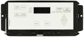 WPW10572535 WHIRLPOOL Oven Control Board Overlay
