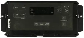 WPW10734609 WHIRLPOOL Control Board Graphite Overlay