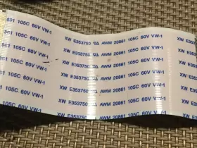 E353750 XW Hisense Tv Lcd Ribbon Cable Connector Awm #2
