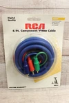 Rca 6 Foot Component Video Cable Vhc61 -new. Fixed Price $5.99.