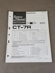 Pioneer Stereo Cassette Tape Deck Ct-7r Service Manual D-6053. Fixed Price $64.95.