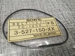 N.o.s. Genuine Sony Tc-1000 Part# 3-527-150-xx Belt (1) Japan. Fixed Price $18.38.