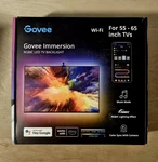 Govee Rgbic Tv Ambient Strip Backlight With Camera Wifi For 55"- 65"tv (h6198). Fixed Price $42.95.
