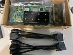 Matrox Mura-mpx44hf Mura Mpx-4/4 Pcie Video Controller Board W/ 4-way Dvi T9-f4. Fixed Price $450.00.