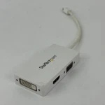 Startech A/v Adapter 3-in-1 Mini Displayport To Vga Dvi White Mdp2vgdvhdw. Fixed Price $15.52.