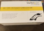 New Startech 2m (6ft) Usb-c, Hdmi Or Mini Displayport To Converter Cable. Fixed Price $48.65.