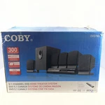 Genuine Coby (dvd765) 5.1 Channel Home Theater System With Dvd Player! No Remote. Fixed Price $89.99.
