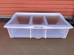 Nice! Genuine Lg Refrigerator Crisper Drawer Glass Cover Shelf & Rail (complete). Fixed Price $189.50.
