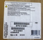 New Genuine Oem Whirlpool Refrigerator Ice Maker Wpw10190981 (e). Fixed Price $106.90.